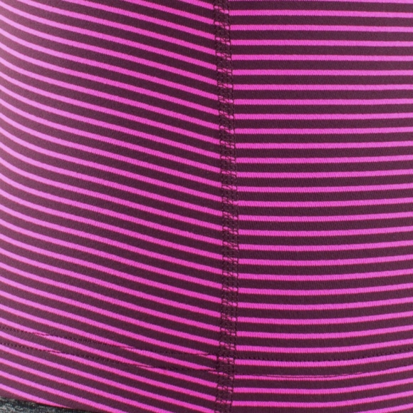 Lululemon Cool Racerback Hyper Stripe Raspberry Glo Light / Plum - Picture 7 of 11